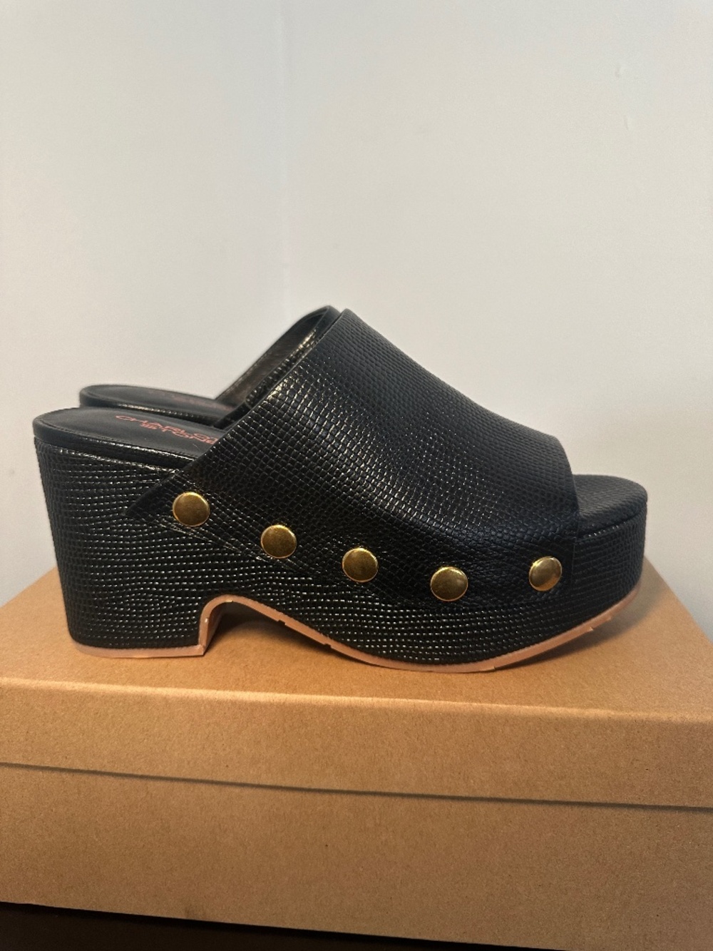 Charlotte Stone Ellery Platform - Size 8